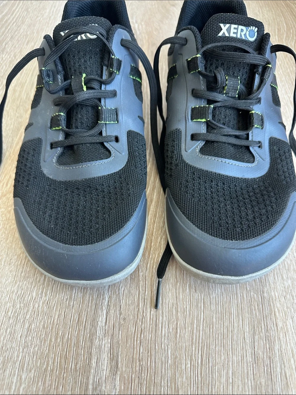 Xero Shoes Men's Barefoot Running Shoes Size 8.5 Black Minimalist Zero Drop